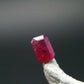 Beautiful Rare Gem Bixbite Red Beryl Emerald Cut Stone From Utah USA - 0.10 Carats - 3.2x2.2mm