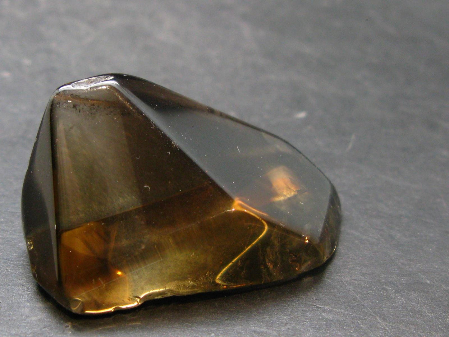 Nice Untreated Unheated Citrine Tumbled Stone from Zambia - 106.0 Carats - 1.6"