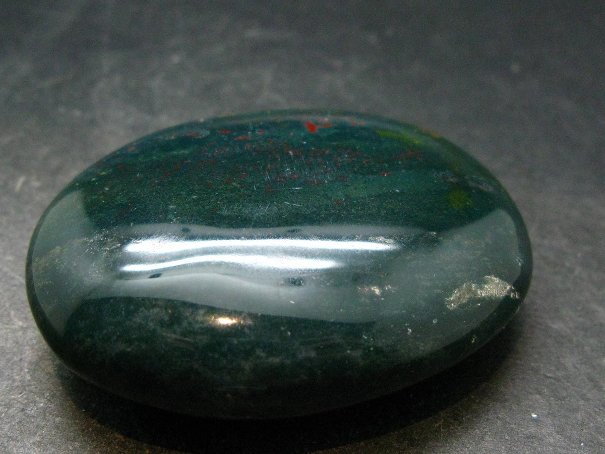 Bloodstone Tumbled Stone From India - 2.3" - 78.21 Grams