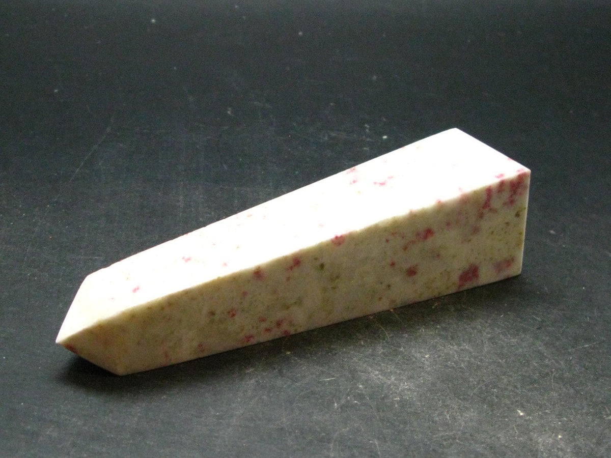 Rare Red Cinnabar Cinabar Obelisk From Peru - 5.1" - 209.0 Grams