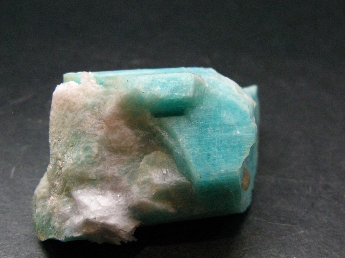 Huge Amazonite Microcline Crystal From Colorado - 2.3"
