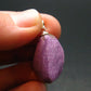 Rare Silver Stichtite Pendant from Australia - 1.1"