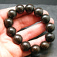 Meteorite Chondrite Genuine Bracelet ~ 7 Inches ~ 16mm Round Beads