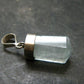 Stunning Genuine Aquamarine Gem Sterling Silver Pendant From Pakistan - 1.1" - 2.84 Grams