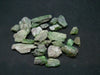 Lot of 25 Neon Tremolite Crystals from Tanzania - 150 Carats