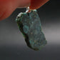 Genuine Turquoise Silver Pendant From Sleeping Beauty Arizona - 1.4" - 4.09 Grams