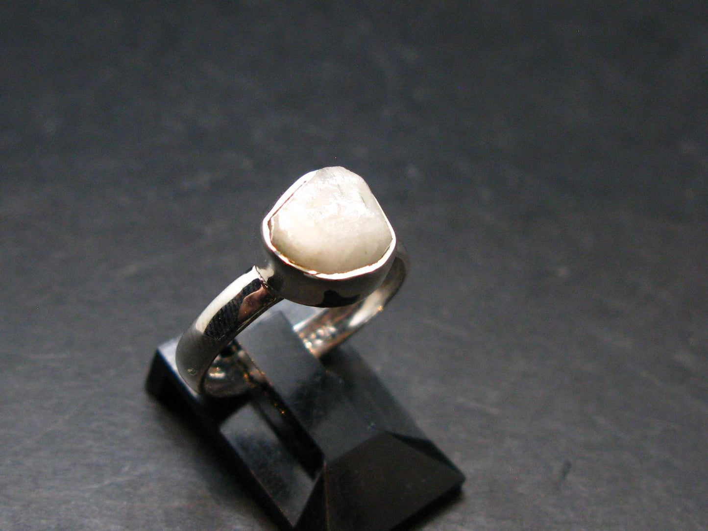 Phenakite Phenacite Sterling Silver Size 6 Ring from Nigeria - 2.11 Grams