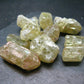 Lot of 10 Gem Golden Apatite Crystals From Mexico