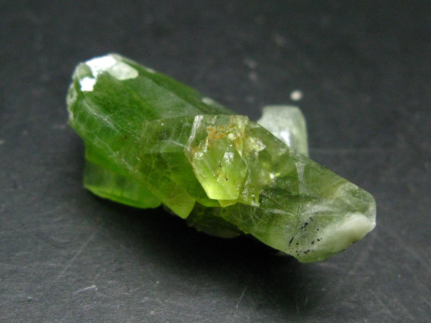 Rare 89.25 Carat Gem Peridot Olivine Cluster from Pakistan - 1.1"