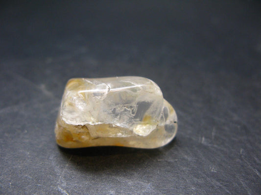 Large Clear Tumbled Petalite Crystal from Brazil - 8.2 Grams - 1.1"
