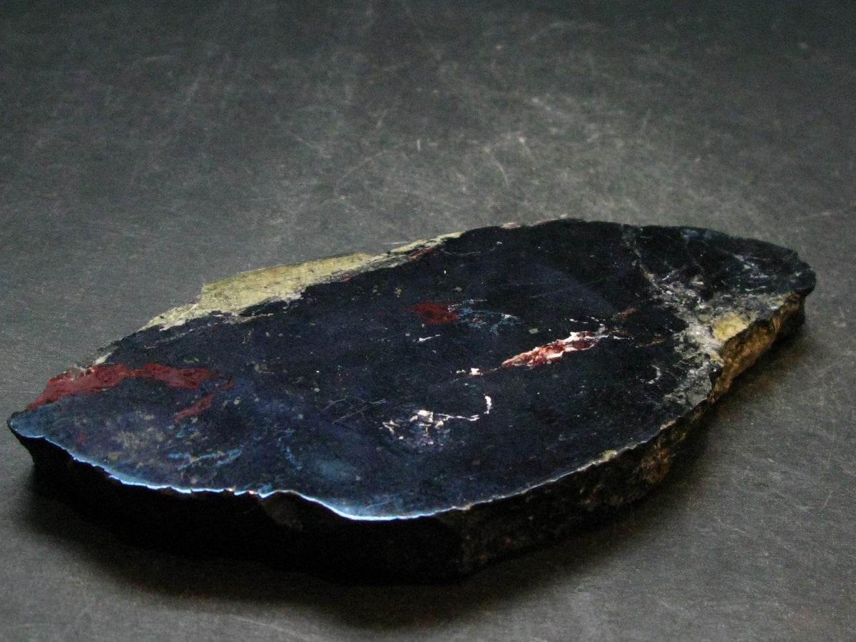 Covelite Covellite Slab From Peru - 4.4" - 145.82 Grams