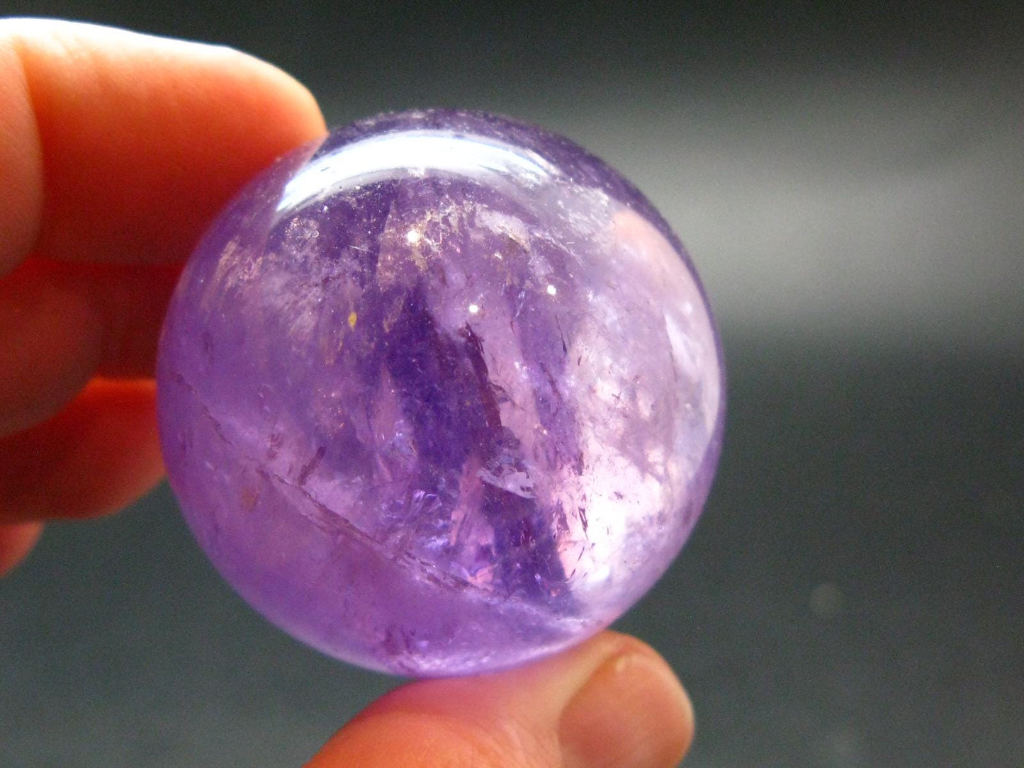 Beautiful Gem Amethyst Sphere from Brazil - 1.5" - 74.45 Grams
