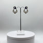 Sterling Silver Amethyst Earrings – Vintage-Inspired Filigree Design - Weight 6.00 Grams