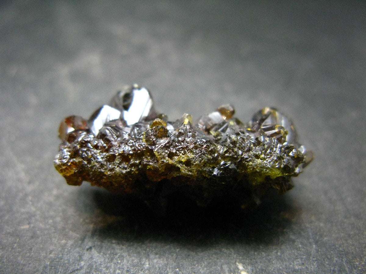 Stunning Fire Red Zincite Zinkite Cluster From Poland - 1.3" - 12.54 Grams