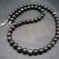 Rare ISUA Stone Necklace Beads from Greenland - 18" - 8mm Round Beads
