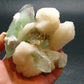 Green Apophylite & Stilbite Cluster From India - 3.9" - 237.54 Grams