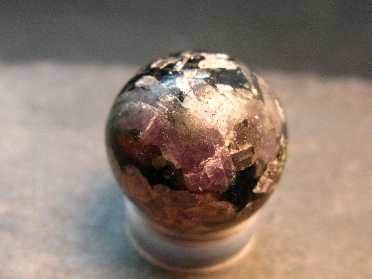 Rare Alexandrite Chrysoberyl Sphere Ball From Brazil - 11.92 Grams - 0.8"