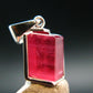 Rhodochrosite Sterling Silver Pendant From Alma Colorado - 0.9" - 3.26 Grams