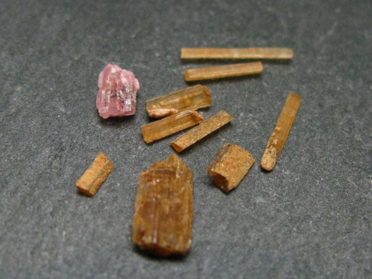 Lot of 10 Rare Gem Vayrynenite Crystals From Afghanistan - 1.92 Carats