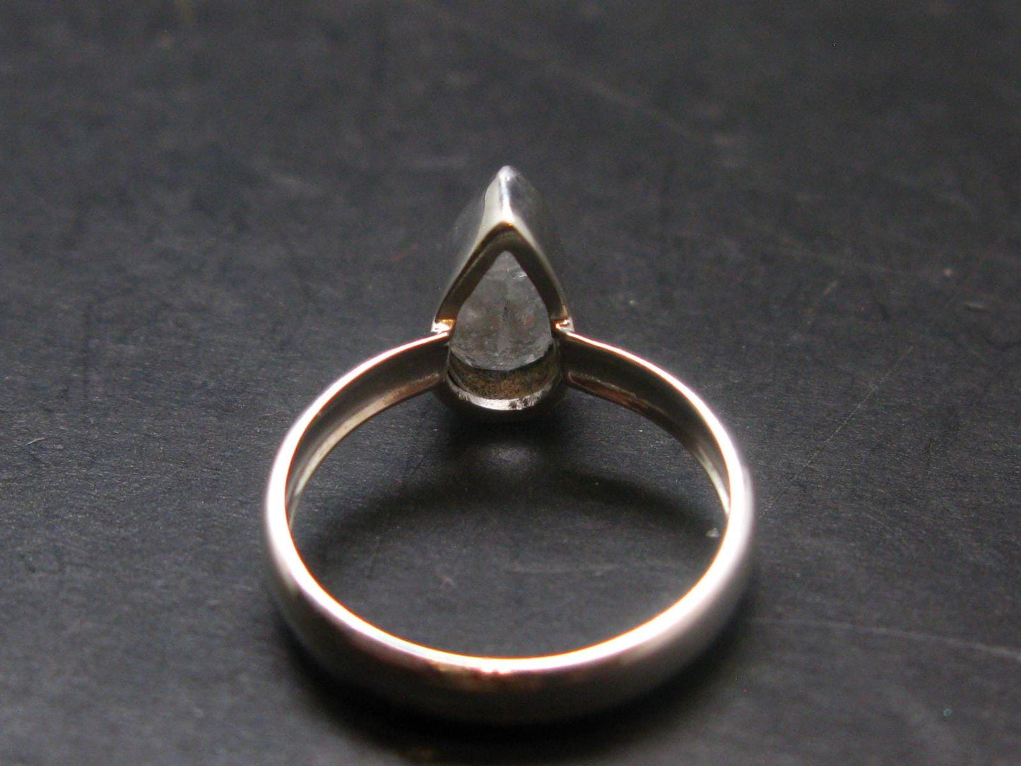 1.09 Carat Phenakite Phenacite Gem Sterling Silver Size 6 Ring from Russia - 1.93 Grams