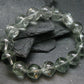 Prasiolite Green Amethyst Genuine Bracelet ~ 7 Inches ~ 12mm Round Beads