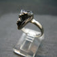 Large Meteorite Campo Del Cielo Sterling Silver Ring From Argentina - 3.58 Grams - Size 6