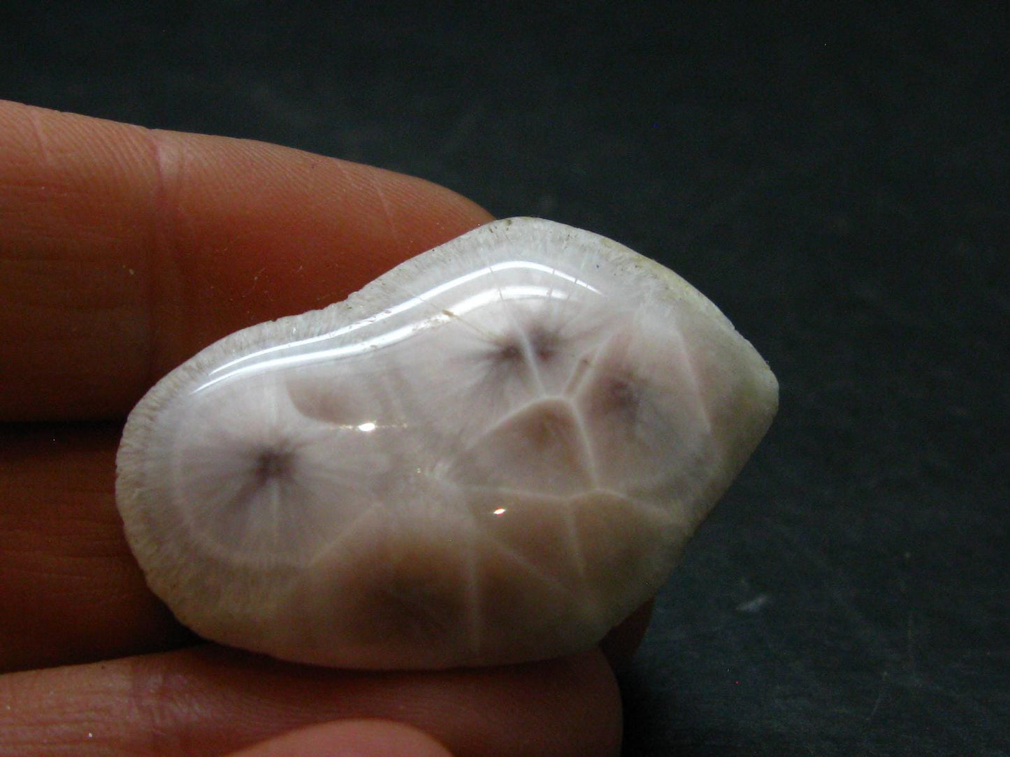 Natrolite Tumbled Stone from Indonesia - 1.3" - 6.78 Grams