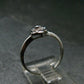 Genuine Alexandrite Gem Silver Ring From Russia - Size 6.25 - 1.57 Grams