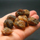 Lot of 10 Rare Spessartine Garnet Crystals From Tanzania - 61.90 Grams