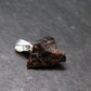 Rare Painite Crystal Silver Pendant From Myanmar - 0.7" - 3.65 Carats