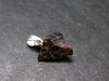 Rare Painite Crystal Silver Pendant From Myanmar - 0.7" - 3.65 Carats