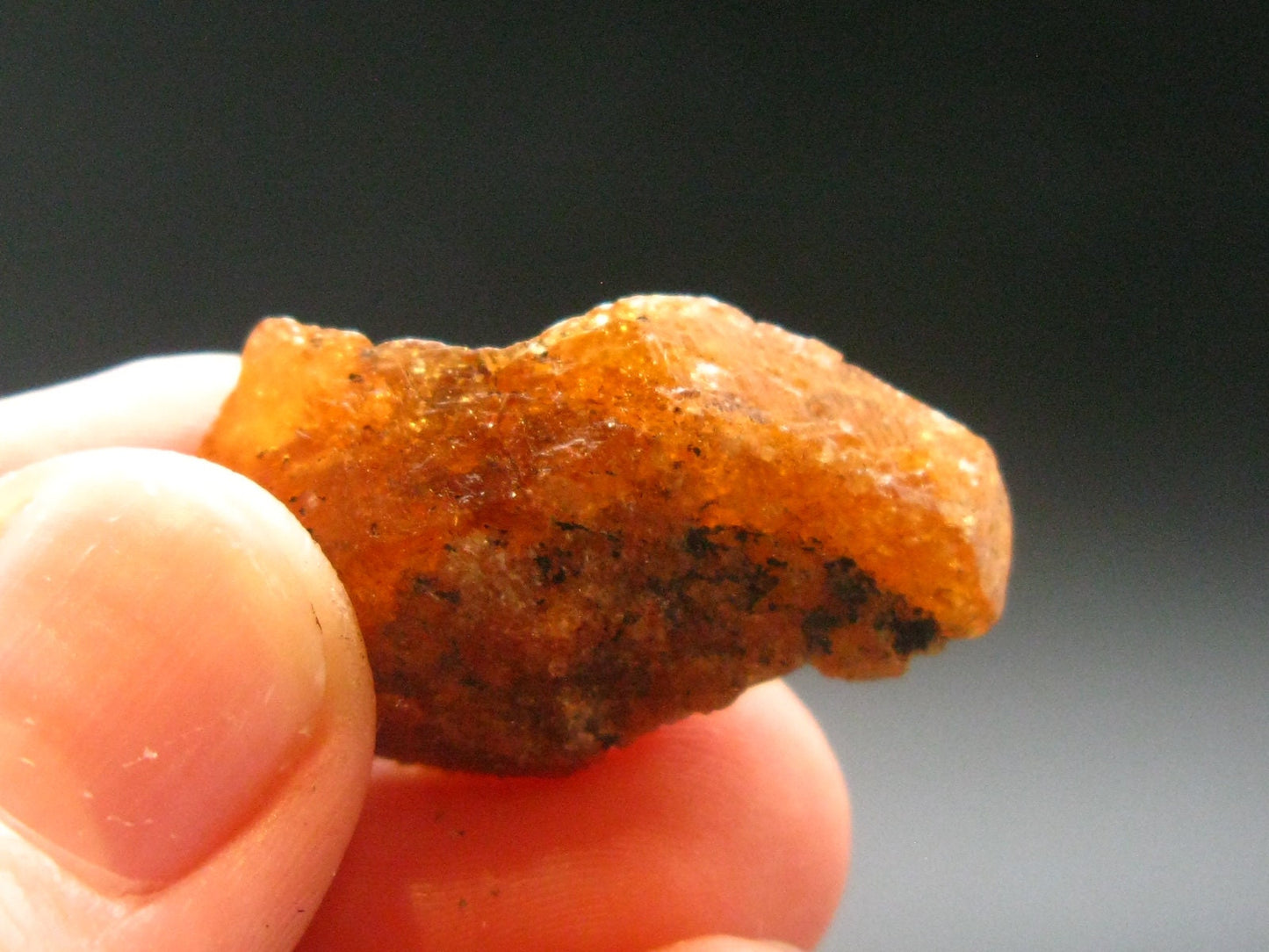 Lot of 10 Rare Spessartine Garnet Crystals From Tanzania - 61.90 Grams