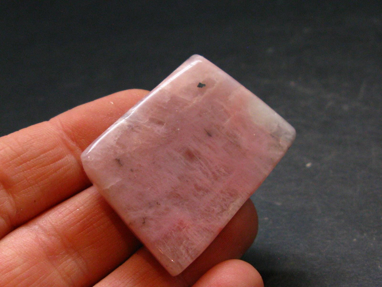 Rare Pink Petalite Tumbled Stone From Canada - 1.5" - 14.5 Grams