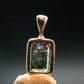 Gem Watermelon Tourmaline Crystal Silver Pendant From Brazil - 0.6" - 1.36 Grams