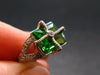 Helenite Gaia Stone Gem Sterling Silver Ring From Washington - Size 7 - 4.5 Carats