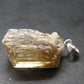 Golden Scapolite Silver Pendant From Tanzania - 0.9" - 4.30 Grams