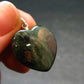Rare Eclogite Heart Pendant From Norway - 1.0" - 4.05 Grams