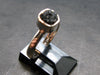 Terminated Brookite Crystal Silver Ring From Arkansas - Size 7 - 2.12 Grams