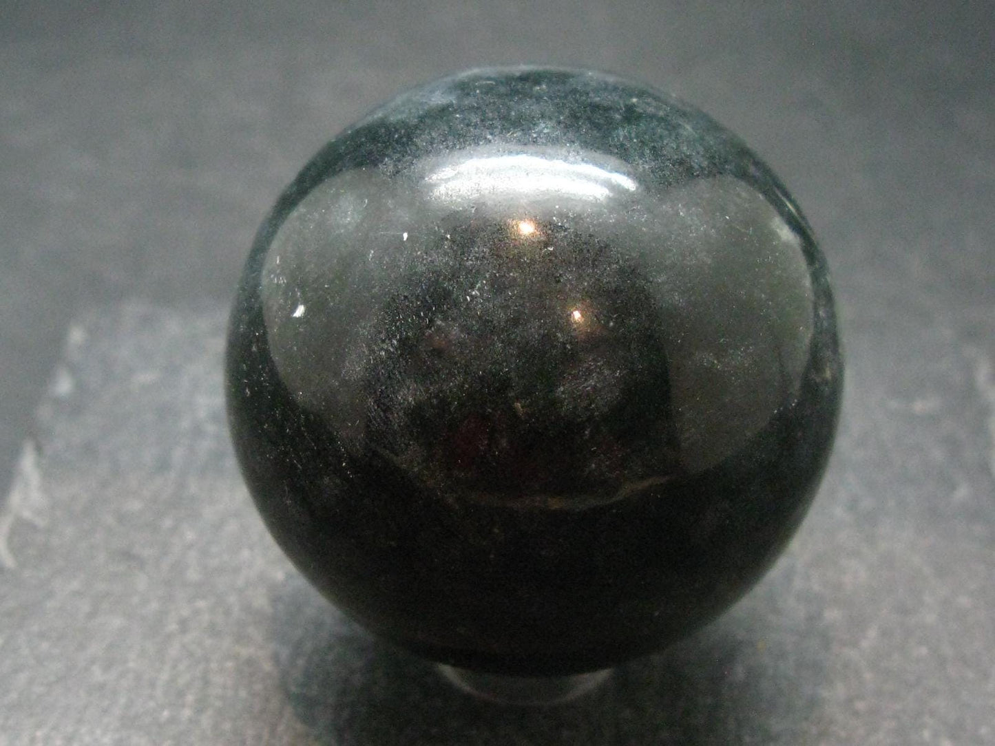 Nephrite Jade 1.7" Sphere Ball From Canada - 126.83 Grams