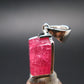 Rhodochrosite Sterling Silver Pendant From Alma Colorado - 0.9" - 3.18 Grams