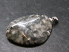 Rare Impactite Silver Pendant From Norway - 1.5"
