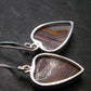 Laguna Lace Agate 925 Silver Earrings - 5.65 Grams