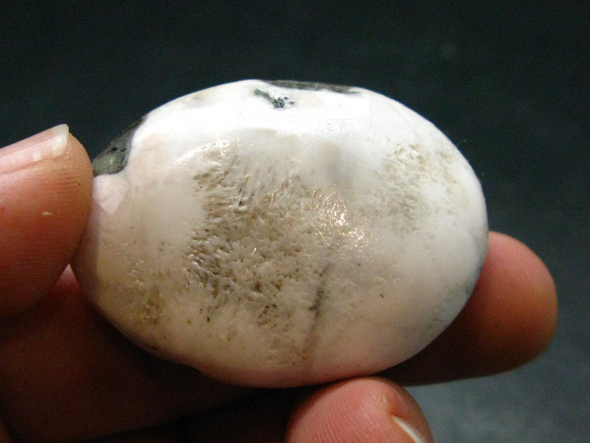 Natrolite Tumbled Stone from Indonesia - 1.6" - 20.41 Grams