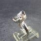 Large Meteorite Campo Del Cielo Sterling Silver Ring from Argentina - 3.98 Grams - Size 7