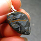 Natural Pietersite Polished Silver Pendant from Namibia - 1.0" - 2.32 Grams
