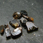 Lot of 10 Sericho Pallasite Meteorite Pieces From Kenya - 1.80 Grams