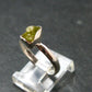 Fire Red Zincite Zinkite 925 Silver Ring from Poland - Size 7 - 1.88 Grams