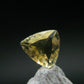 Golden Facetted Herderite Cut Gem From Brazil - 0.67 Carats