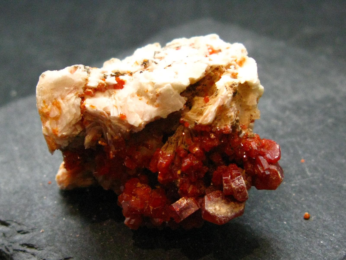 Large Vanadinite Cluster From Morocco - 1.6" - 63.36 Grams