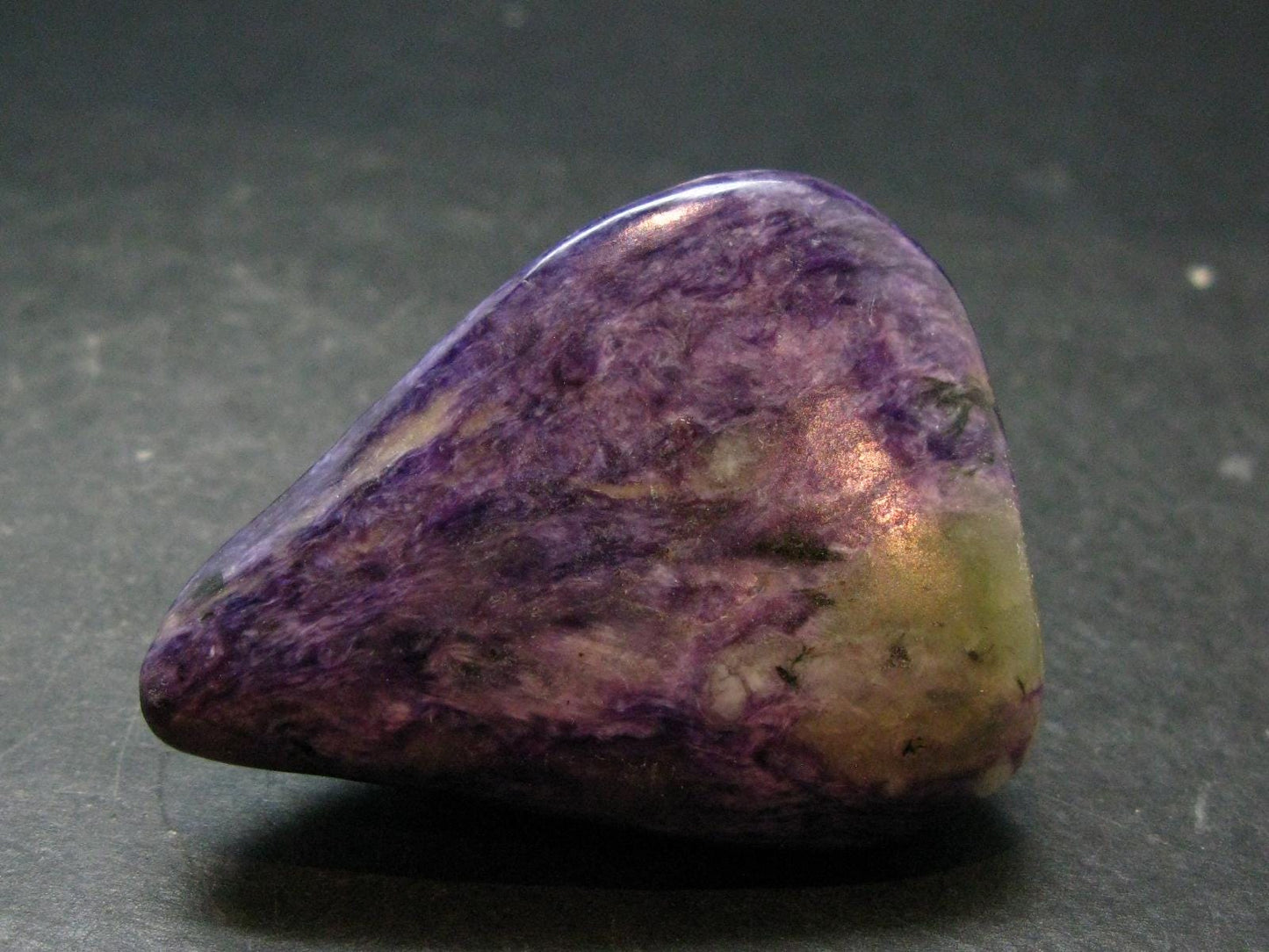 Large Nice Charoite Tumbled Stone from Russia - 59.22 Grams - 2.2"